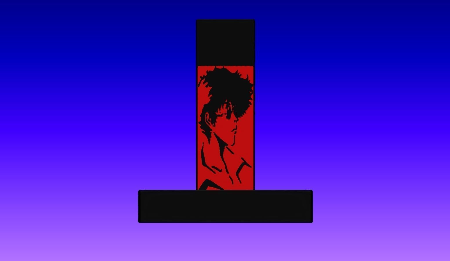 Cowboy Bebop - Spike Spiegel Bust 3D print model_8