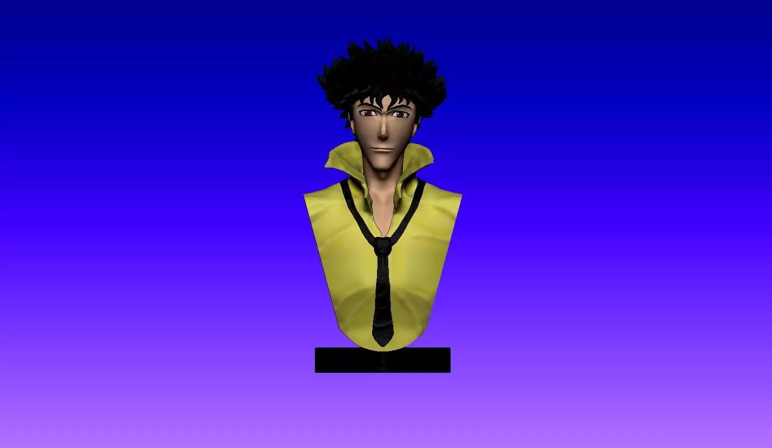 Cowboy Bebop - Spike Spiegel Bust 3D print model_0