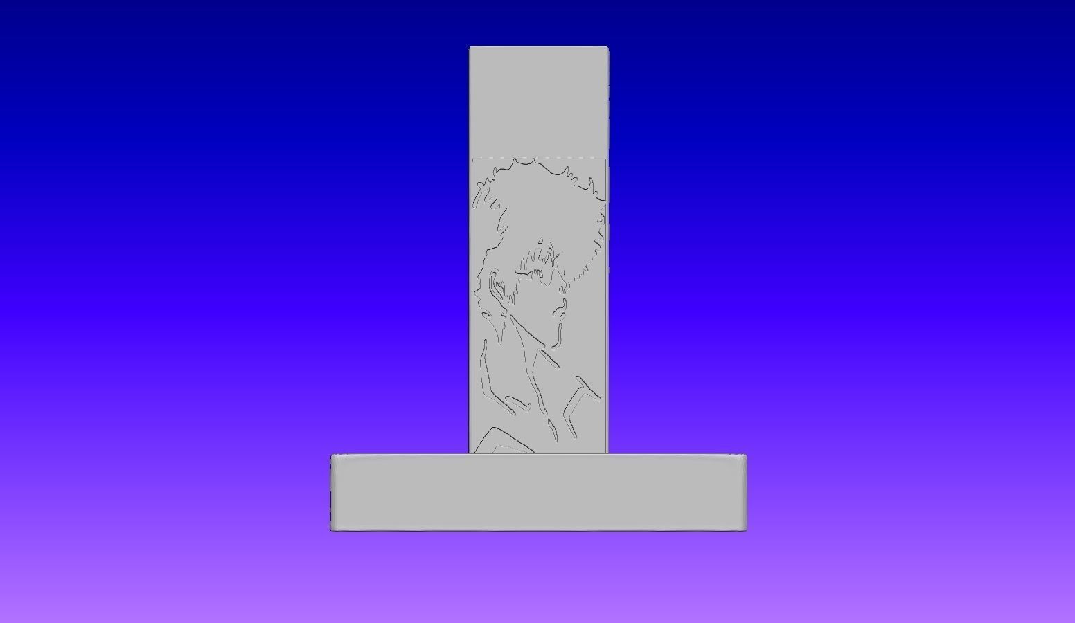 Cowboy Bebop - Spike Spiegel Bust 3D print model_17