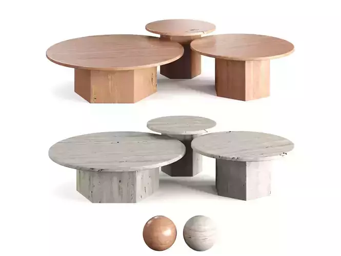 Epic coffee table by Gubi