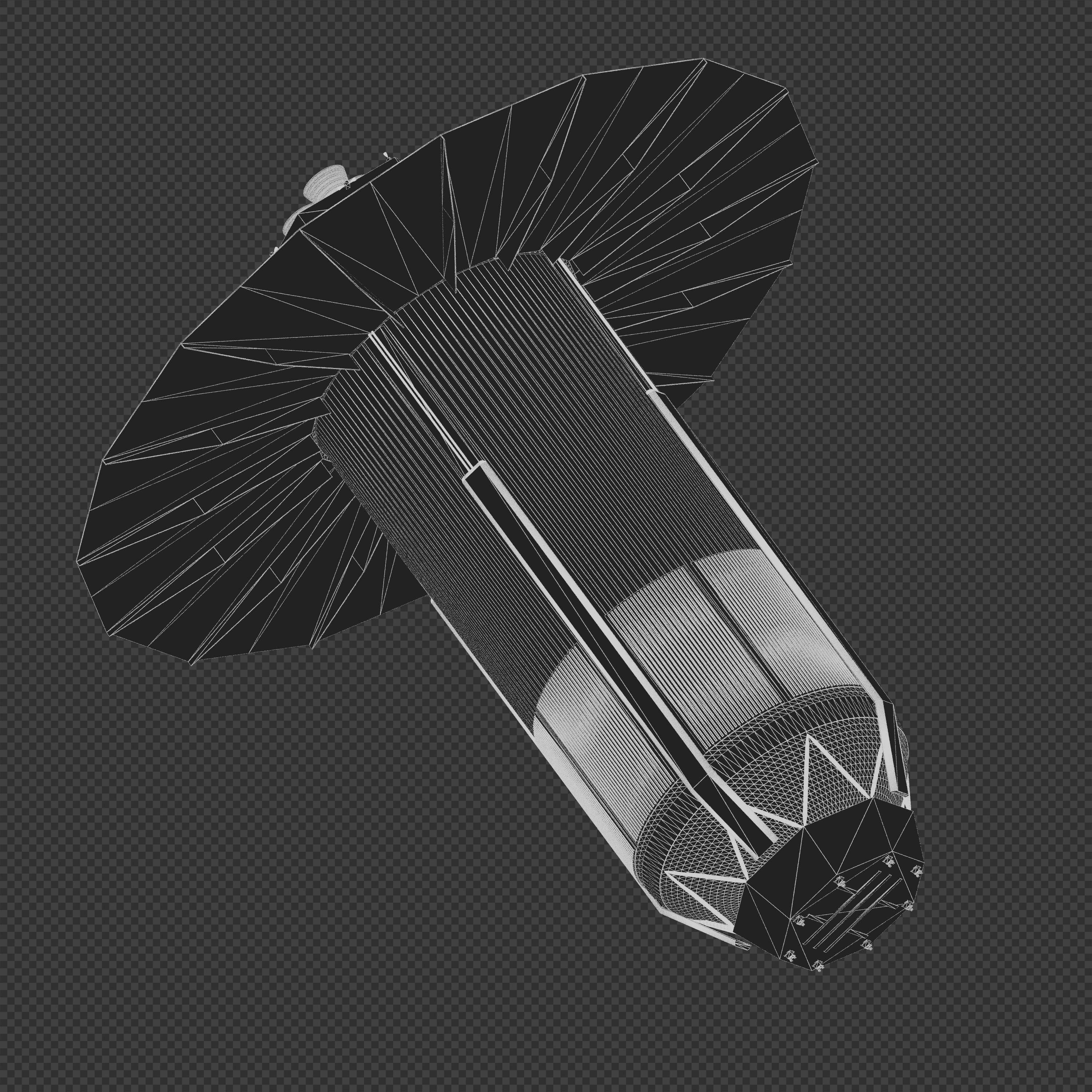 Blue Moon Human Landing System 3D model_15