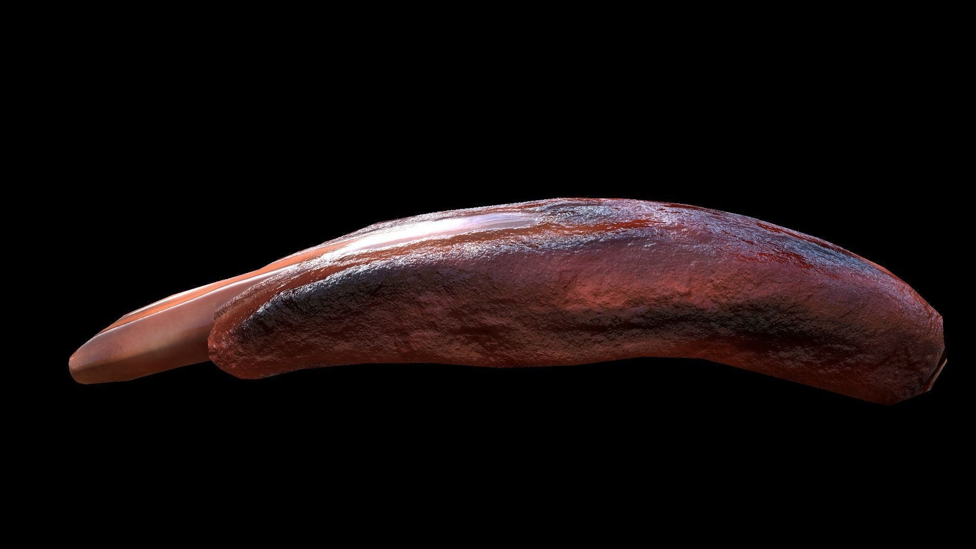 PorkRibsPiece Low-poly 3D model_3