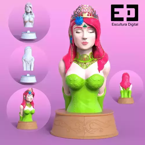 Princesa Encantadora - Princess Charming 3D print model