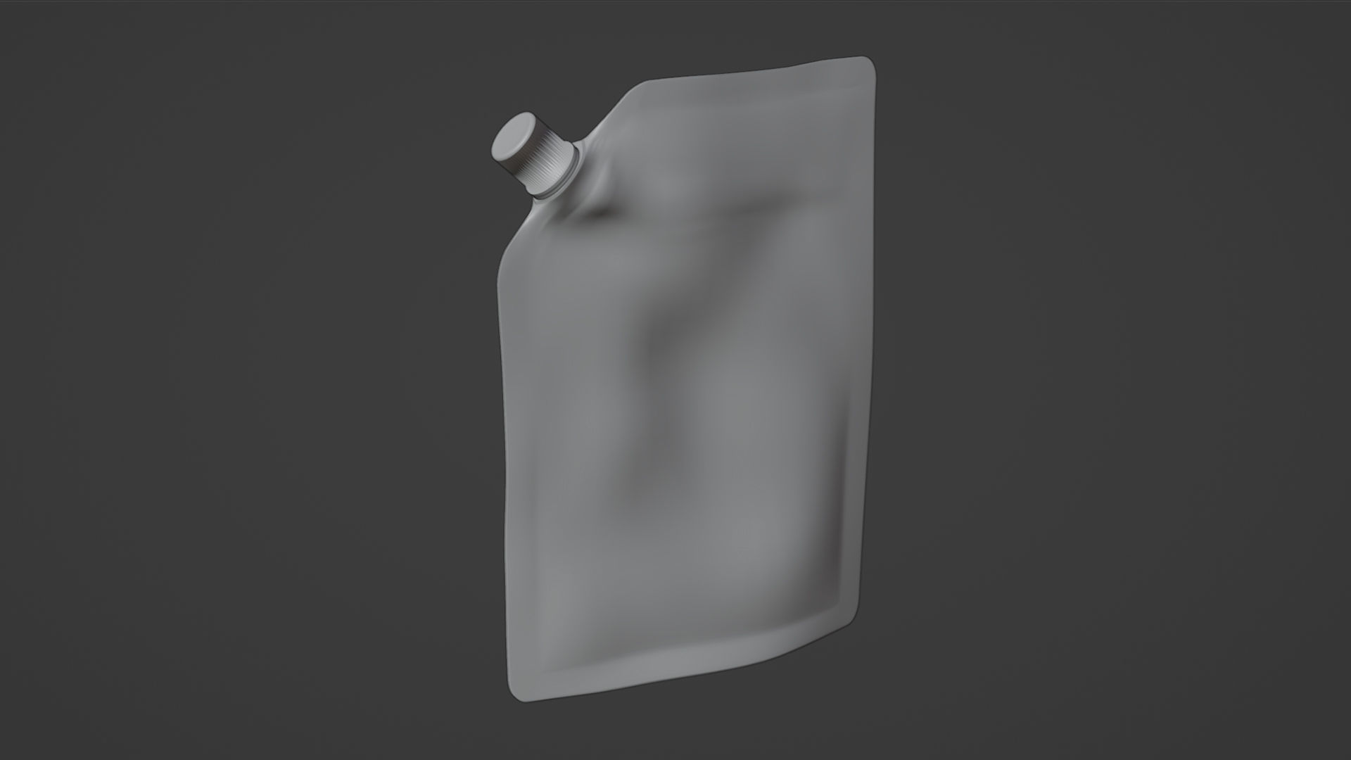 Sachet with spout 3D model_4