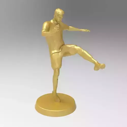 Lionel messi kicking bust