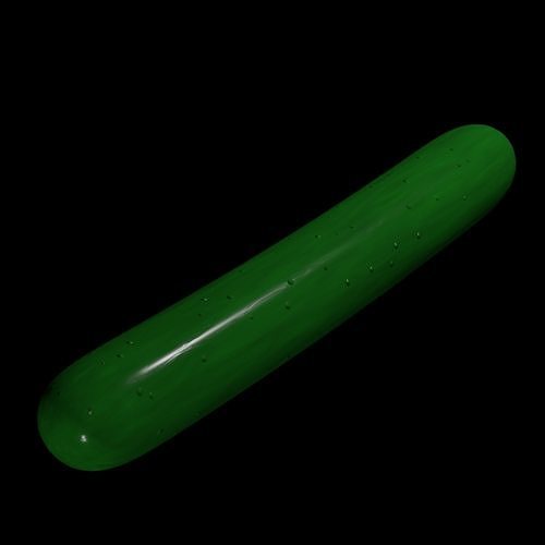 A Cucumber Free low-poly 3D model