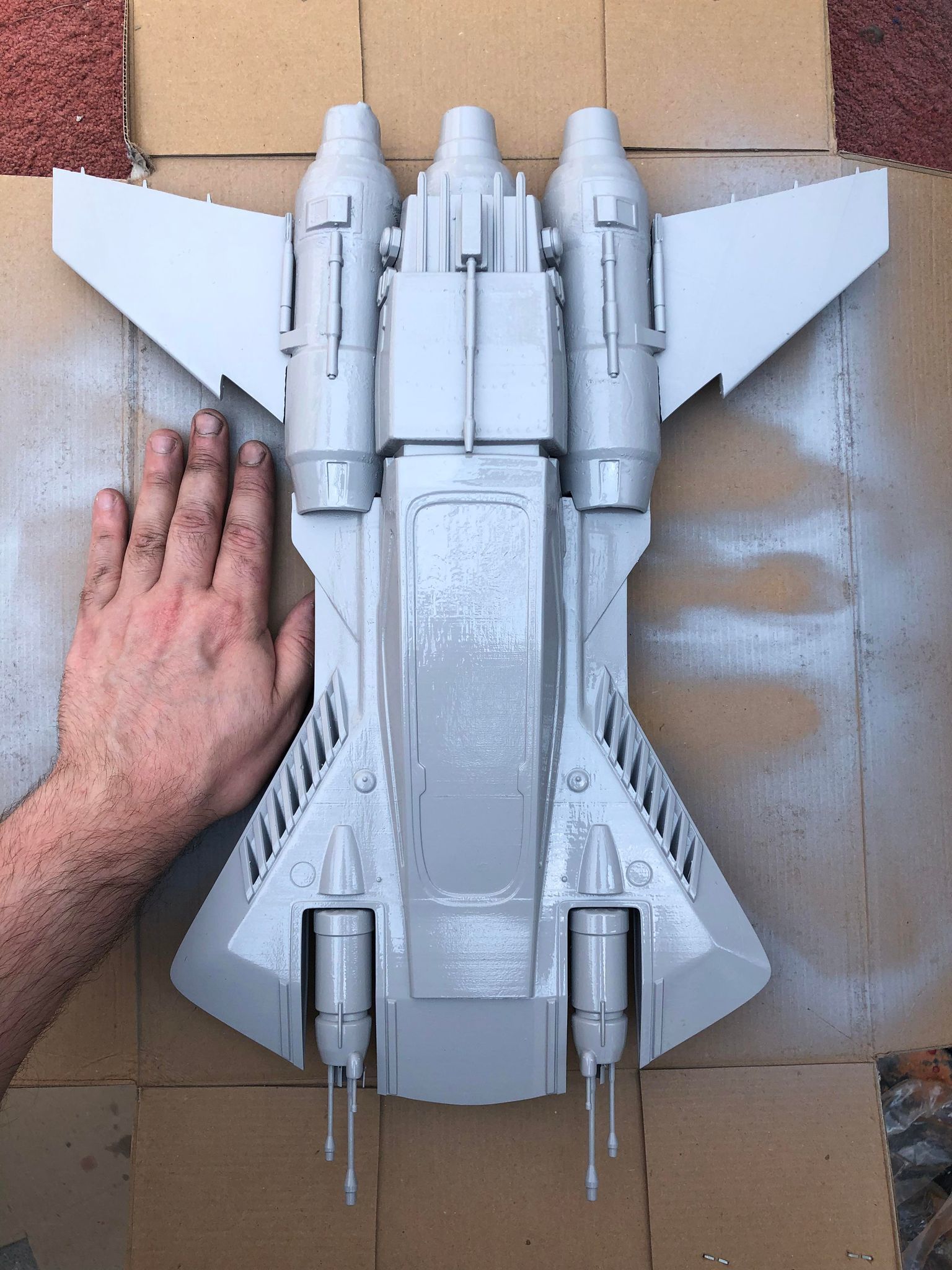 Pirate Snub Fighter 1 18th scale  3D print model_27