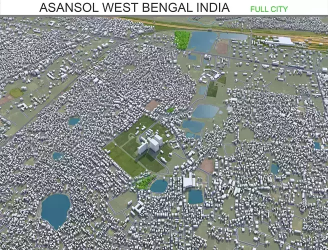 Asansol West Bengal India 20km AI