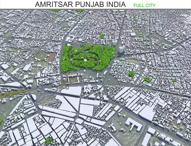 Amritsar Punjab India 30km AI