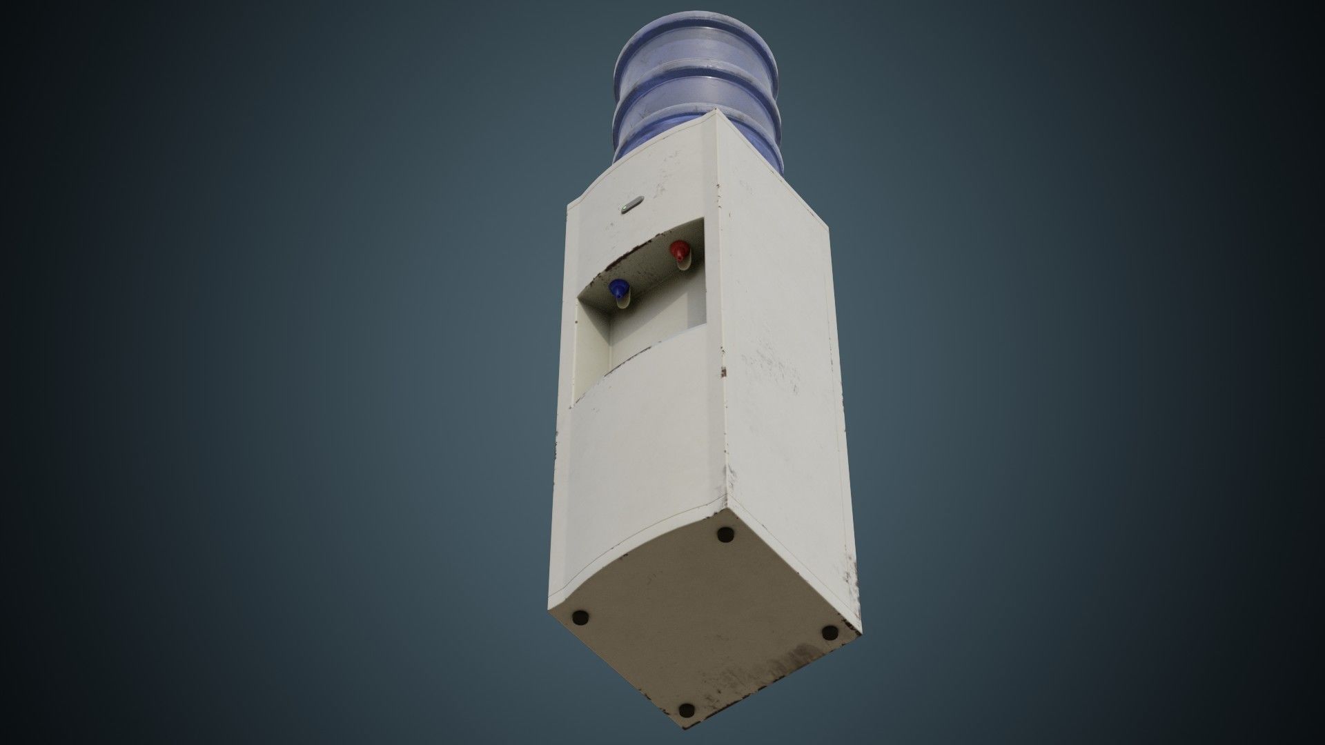 Water Cooler 1B Low-poly 3D model_4