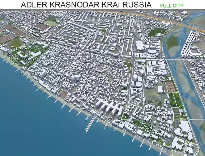 Adler Krasnodar Krai Russia 20km