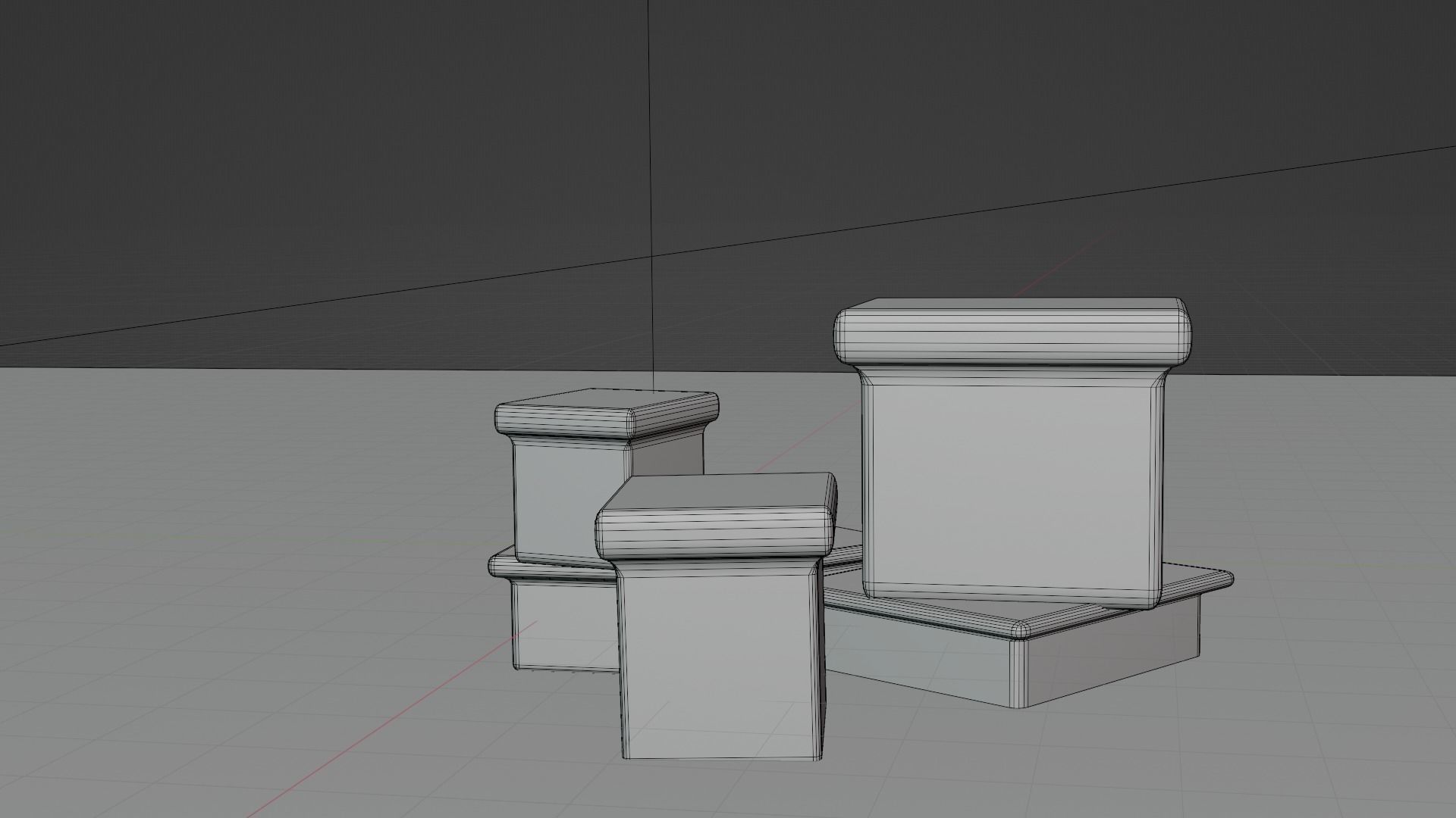 3D Gift Box Models 3D model_3