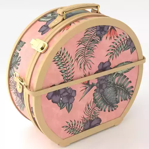 Steamline Pink Hatbox Large