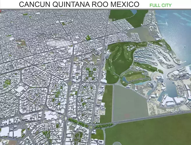 Cancun Quintana Roo Mexico 30km