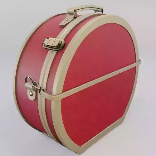 Steamline Soprano Red Hatbox Large