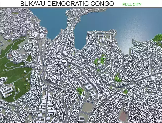 Bukavu Democratic Congo 15km