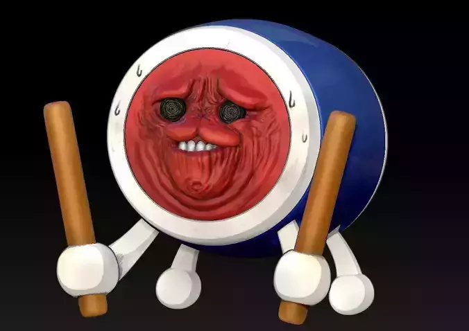 Wada Don figure meme ver 3D print model