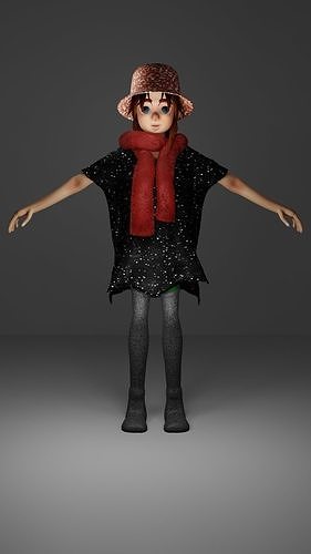 character Free 3D model