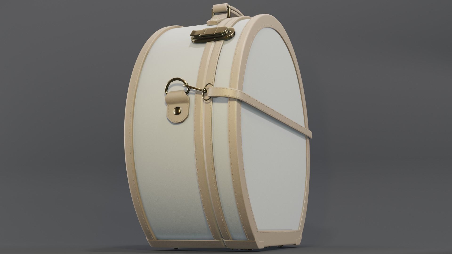 Steamline Sweetheart Hatbox Large 3D model_2