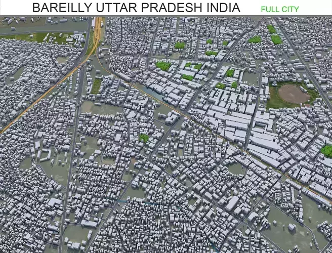 Bareilly Uttar Pradesh India 25km AI