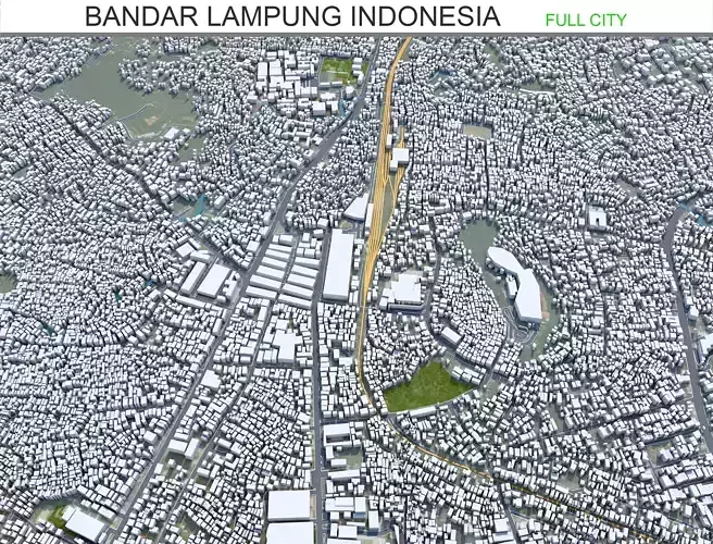 Bandar Lampung Indonesia 25km AI