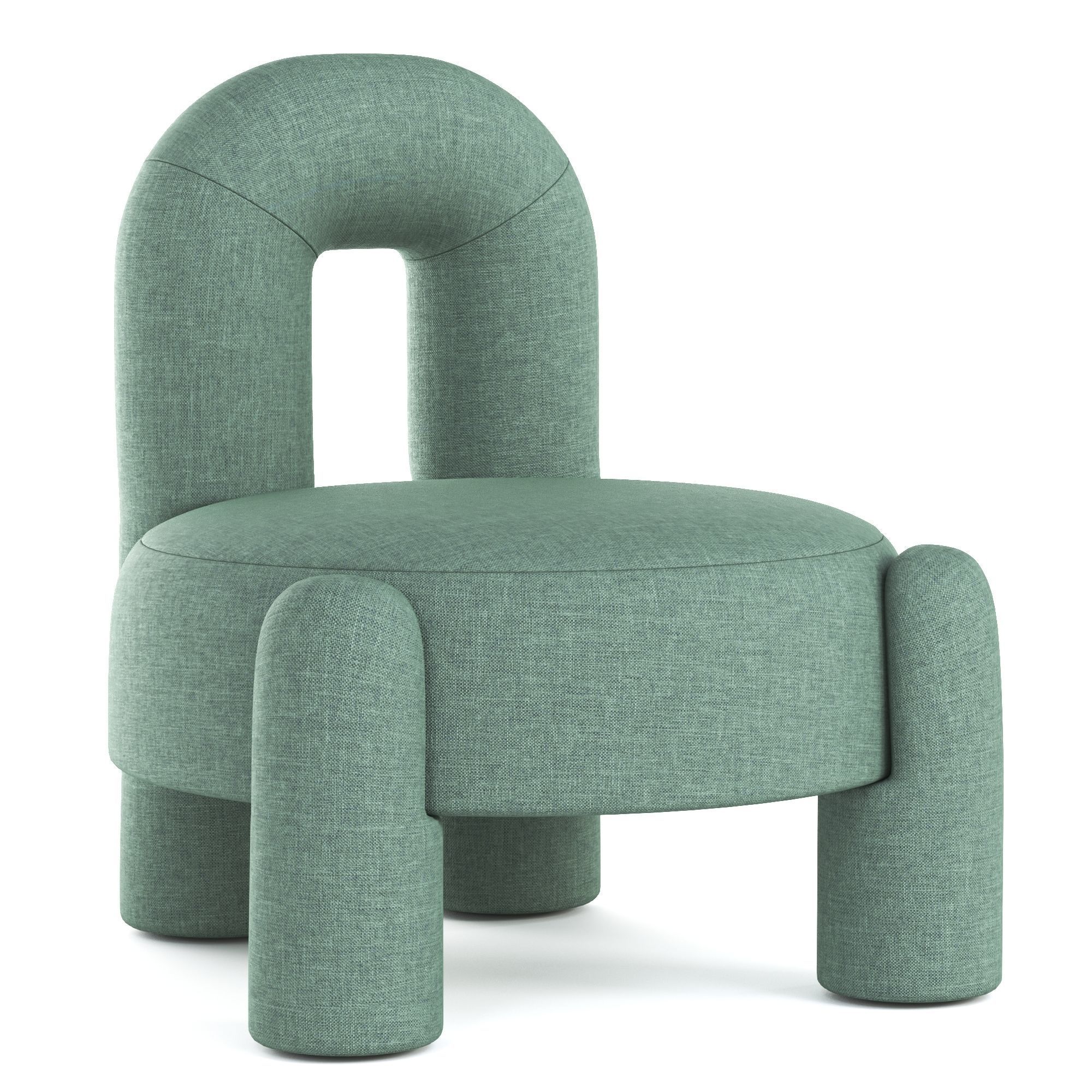 Modern Marlon Armchair by Dooq 3D model_5