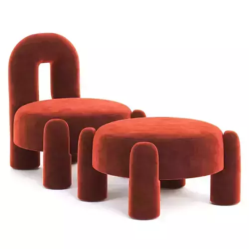 Modern Marlon Armchair by Dooq