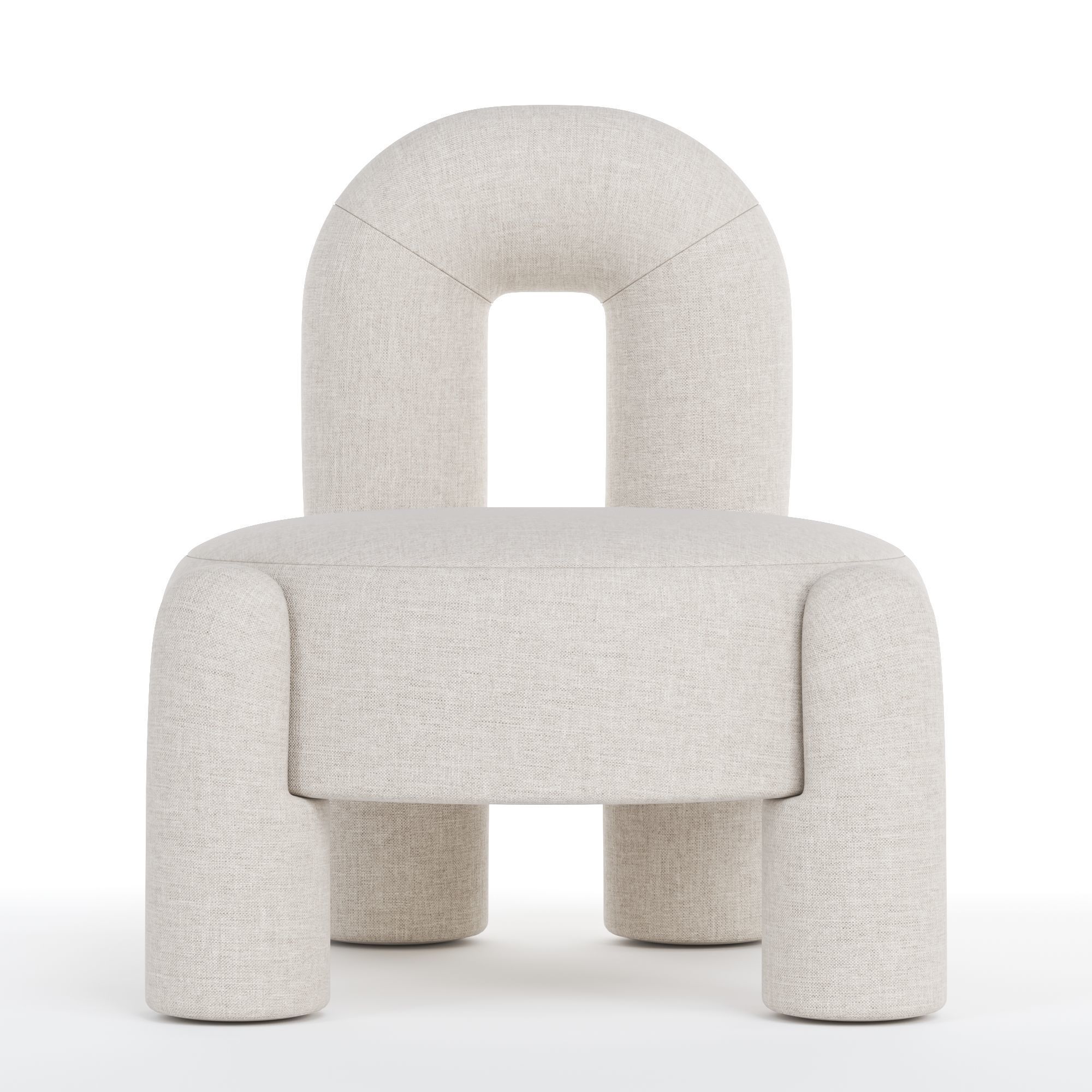 Modern Marlon Armchair by Dooq 3D model_2