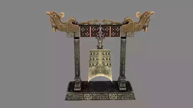 Bronze bell - Ancient Chinese musical instrument