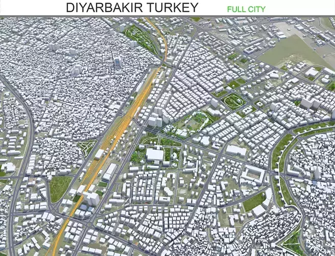 Diyarbakir Turkey 25km