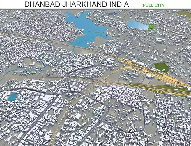 Dhanbad Jharkhand India 25km