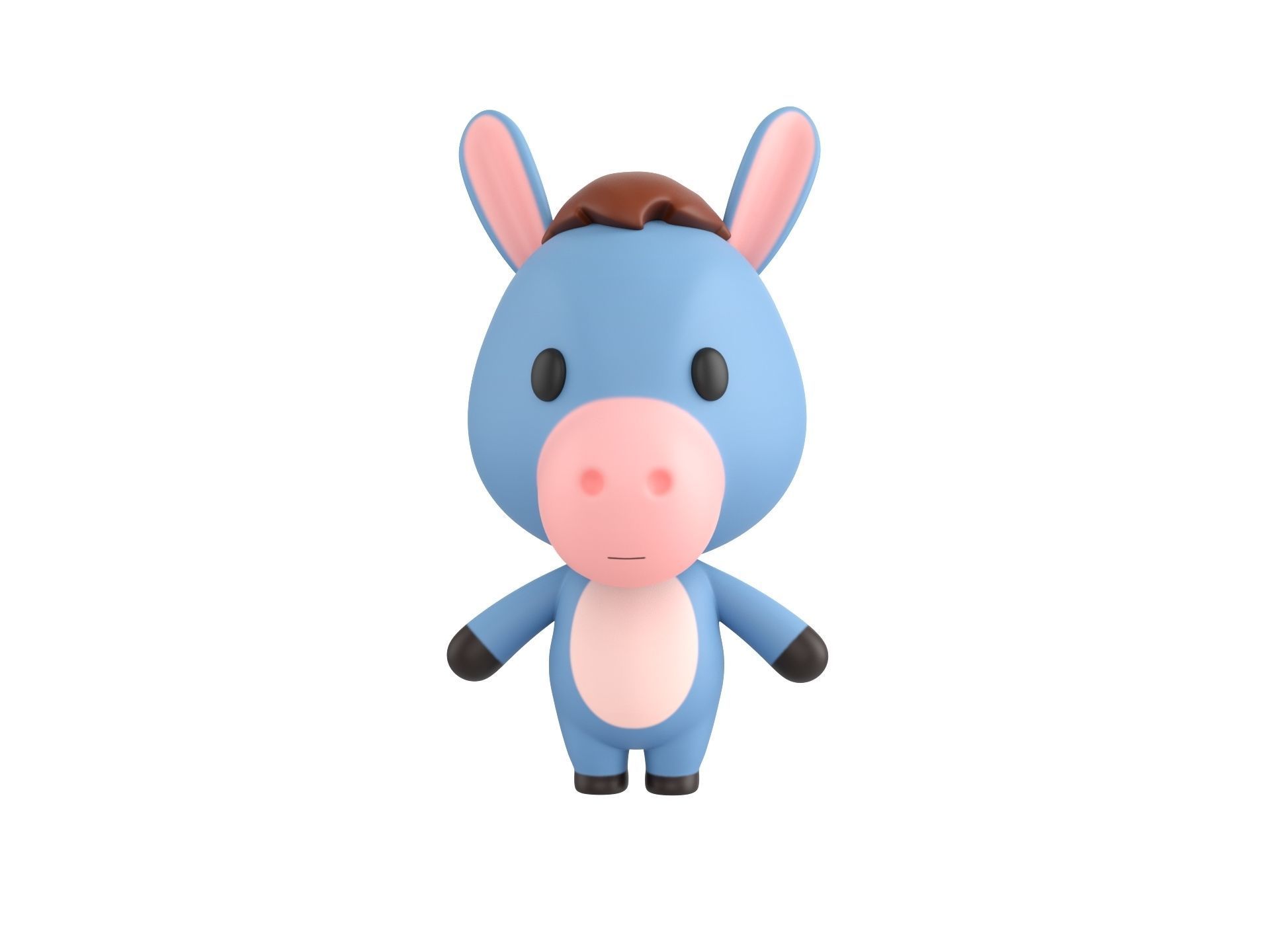 Pack007 Rigged Cartoon Animal Pack 1 3D model_42