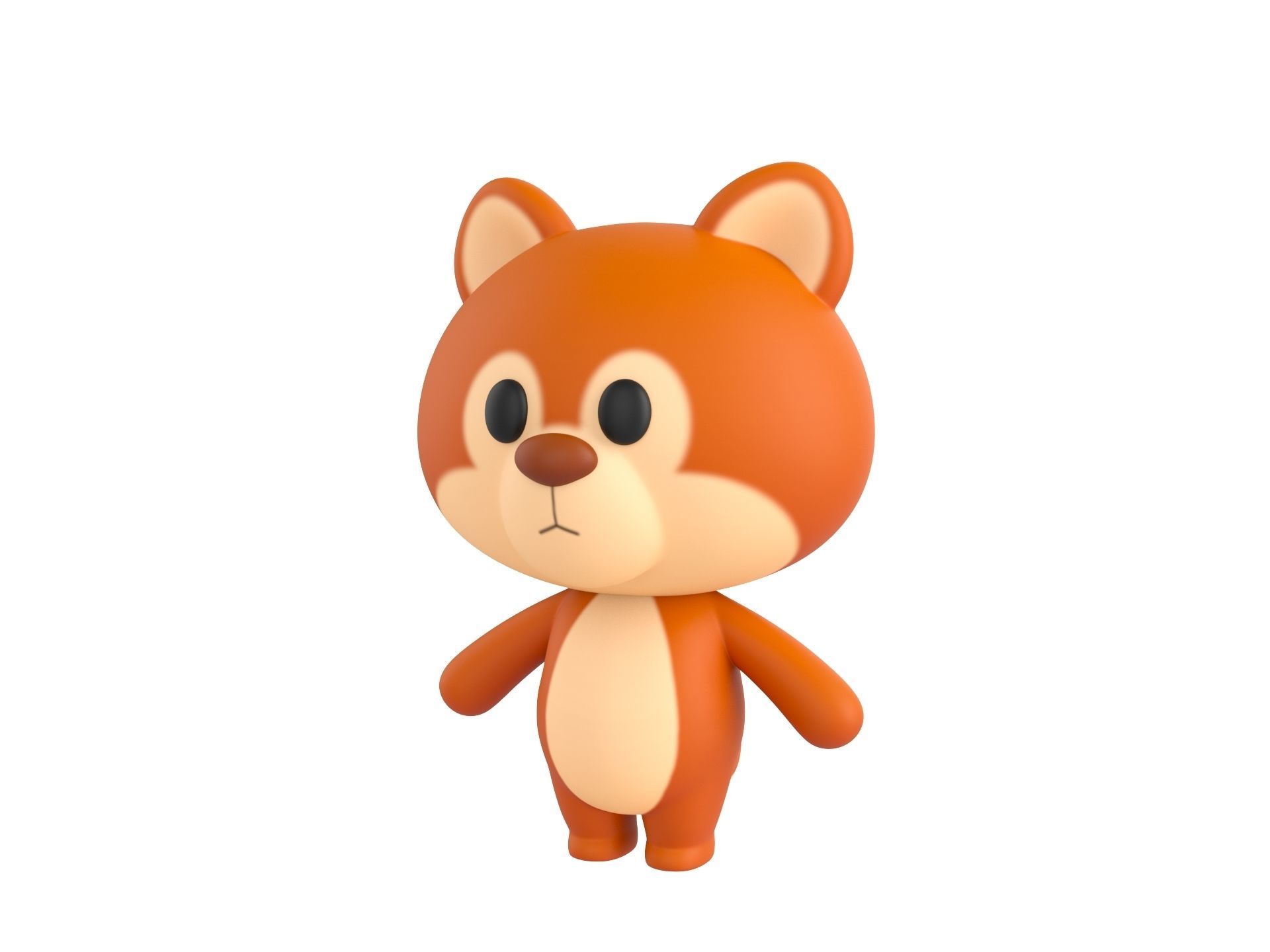 Pack007 Rigged Cartoon Animal Pack 1 3D model_20