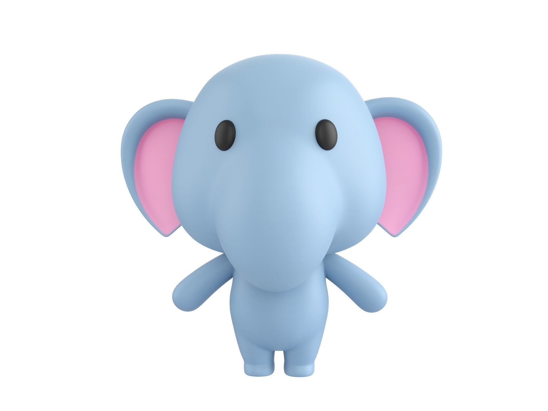 Pack007 Rigged Cartoon Animal Pack 1 3D model_30