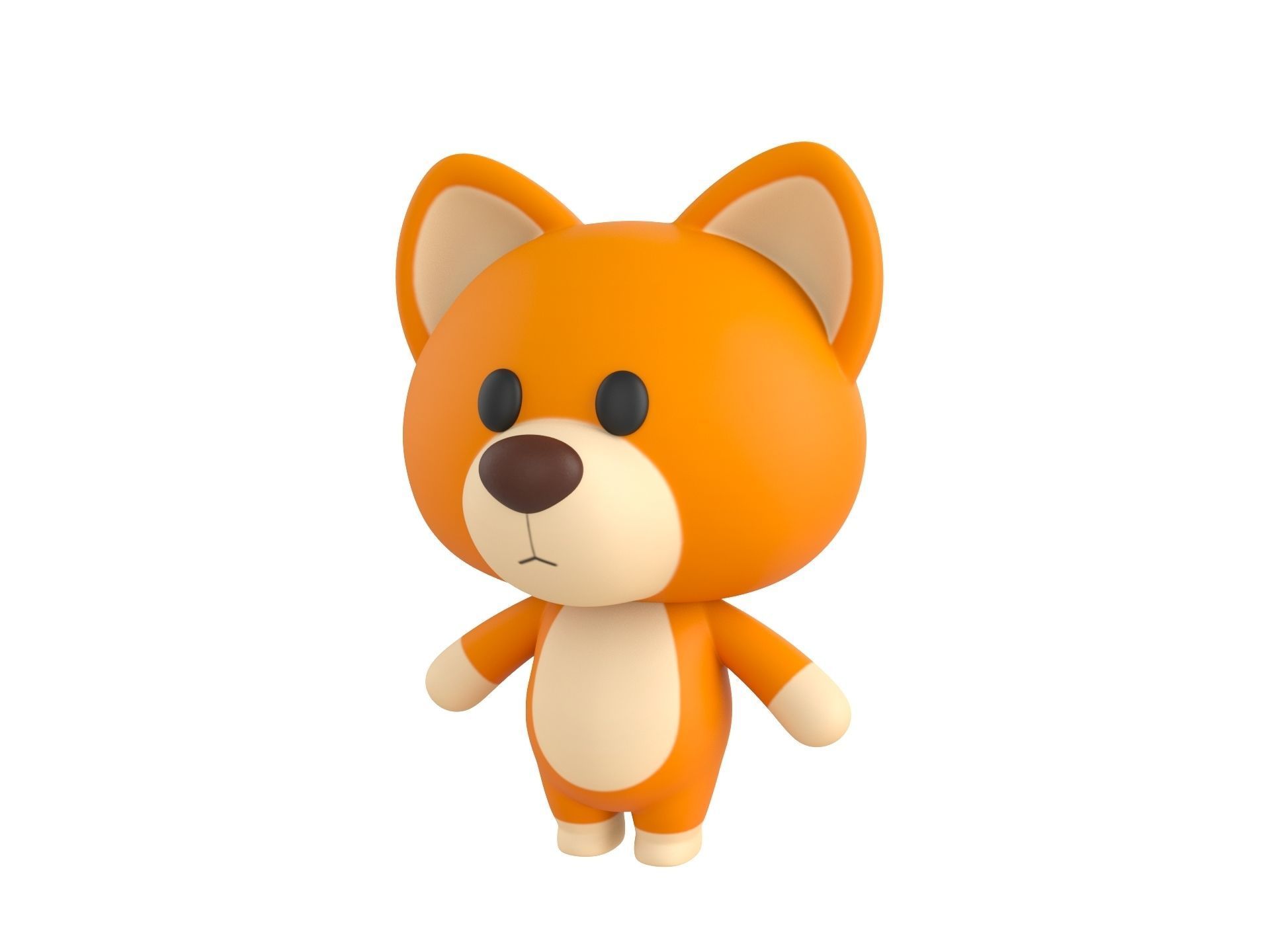 Pack007 Rigged Cartoon Animal Pack 1 3D model_21