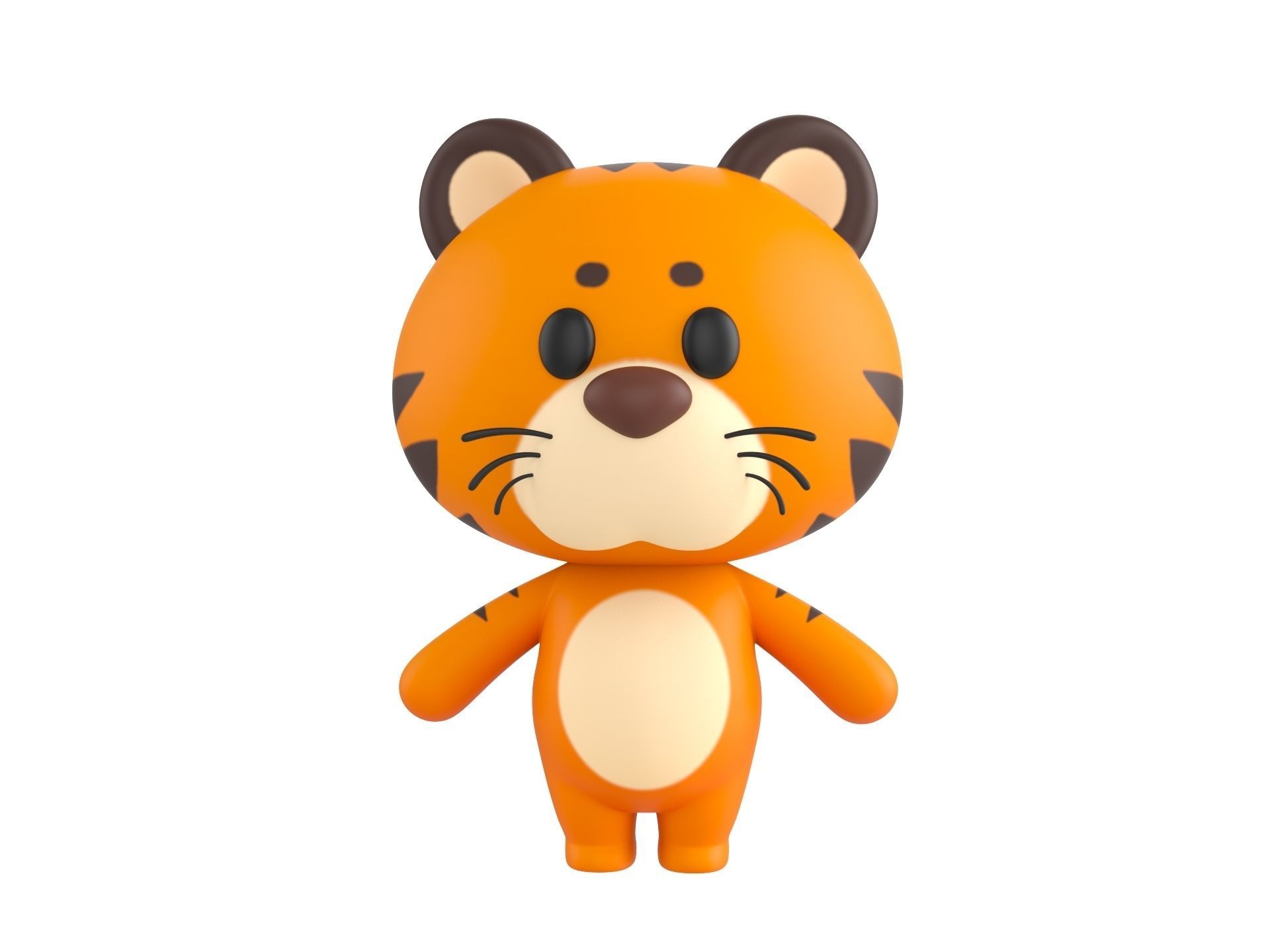 Pack007 Rigged Cartoon Animal Pack 1 3D model_22