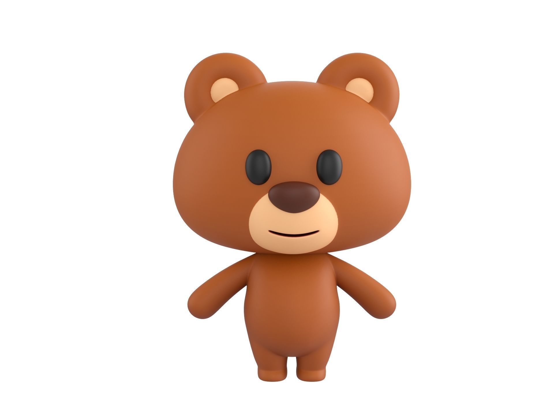 Pack007 Rigged Cartoon Animal Pack 1 3D model_16