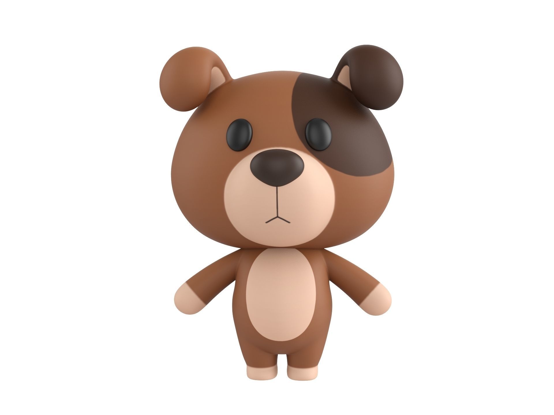 Pack007 Rigged Cartoon Animal Pack 1 3D model_41