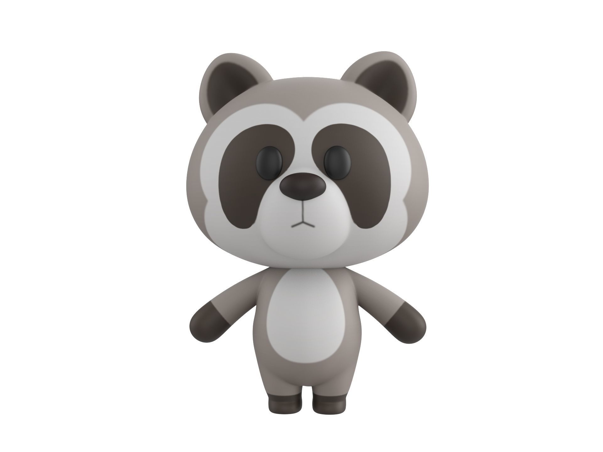 Pack007 Rigged Cartoon Animal Pack 1 3D model_27