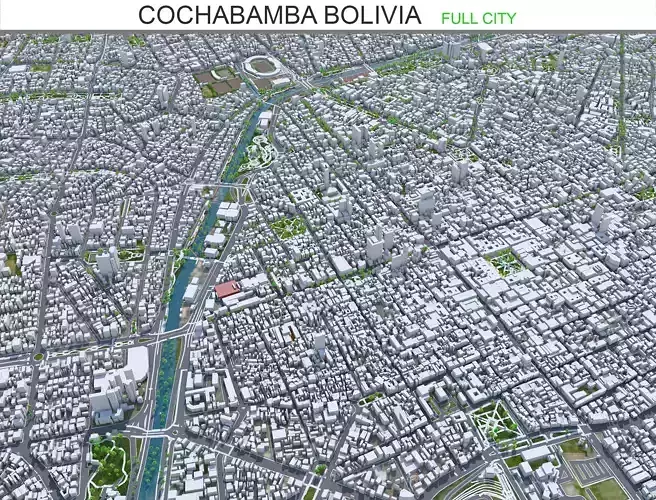 Cochabamba Bolivia 40km AI