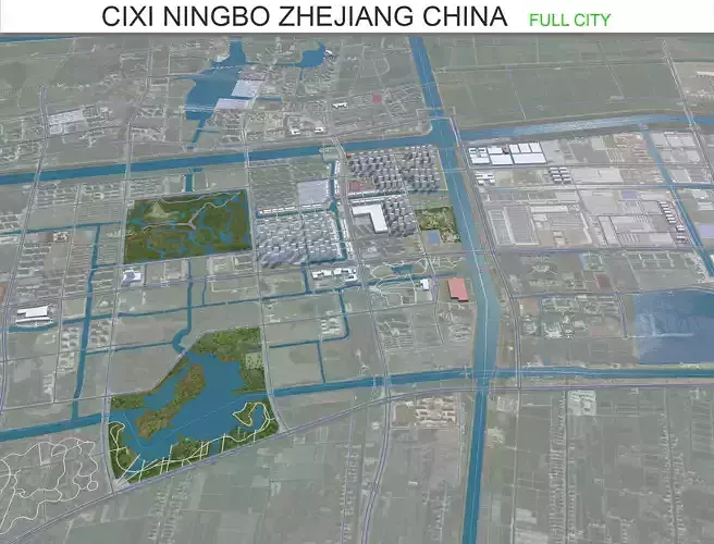 Cixi Ningbo Zhejiang China 70km