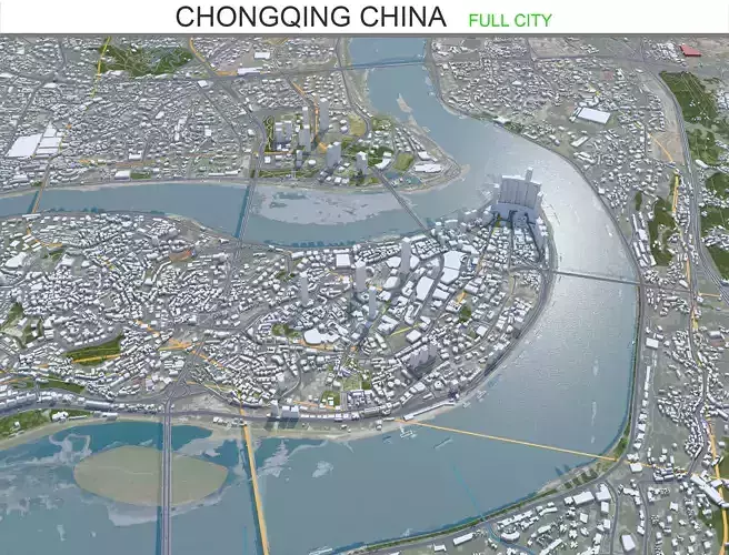 Chongqing China 50km AI