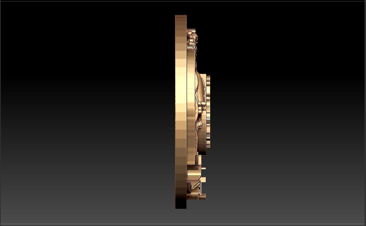 COST OF ARMS OF ARMENIA  PENDENT 3D print model_4