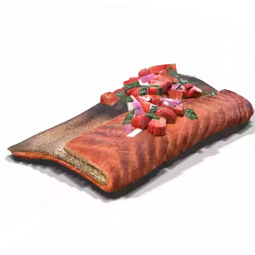 SalmonStrawberryBasil