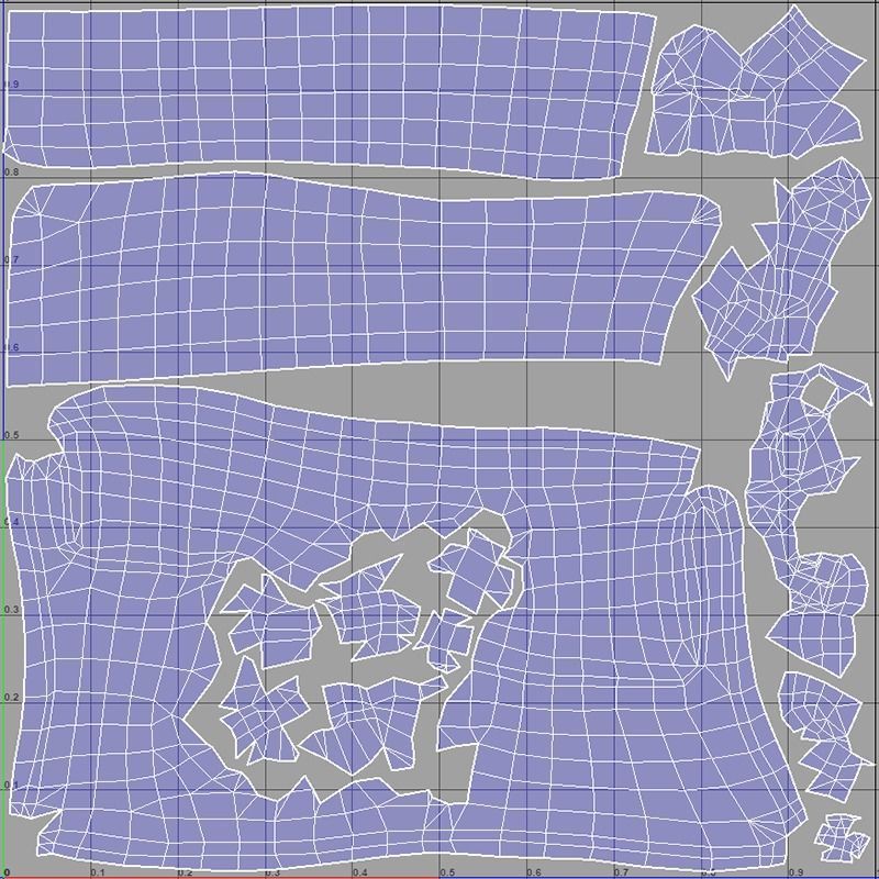 SalmonStrawberryBasil Low-poly 3D model_7