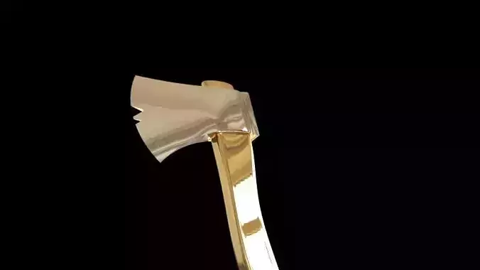 Axe  pendant 3D print model 3D print model