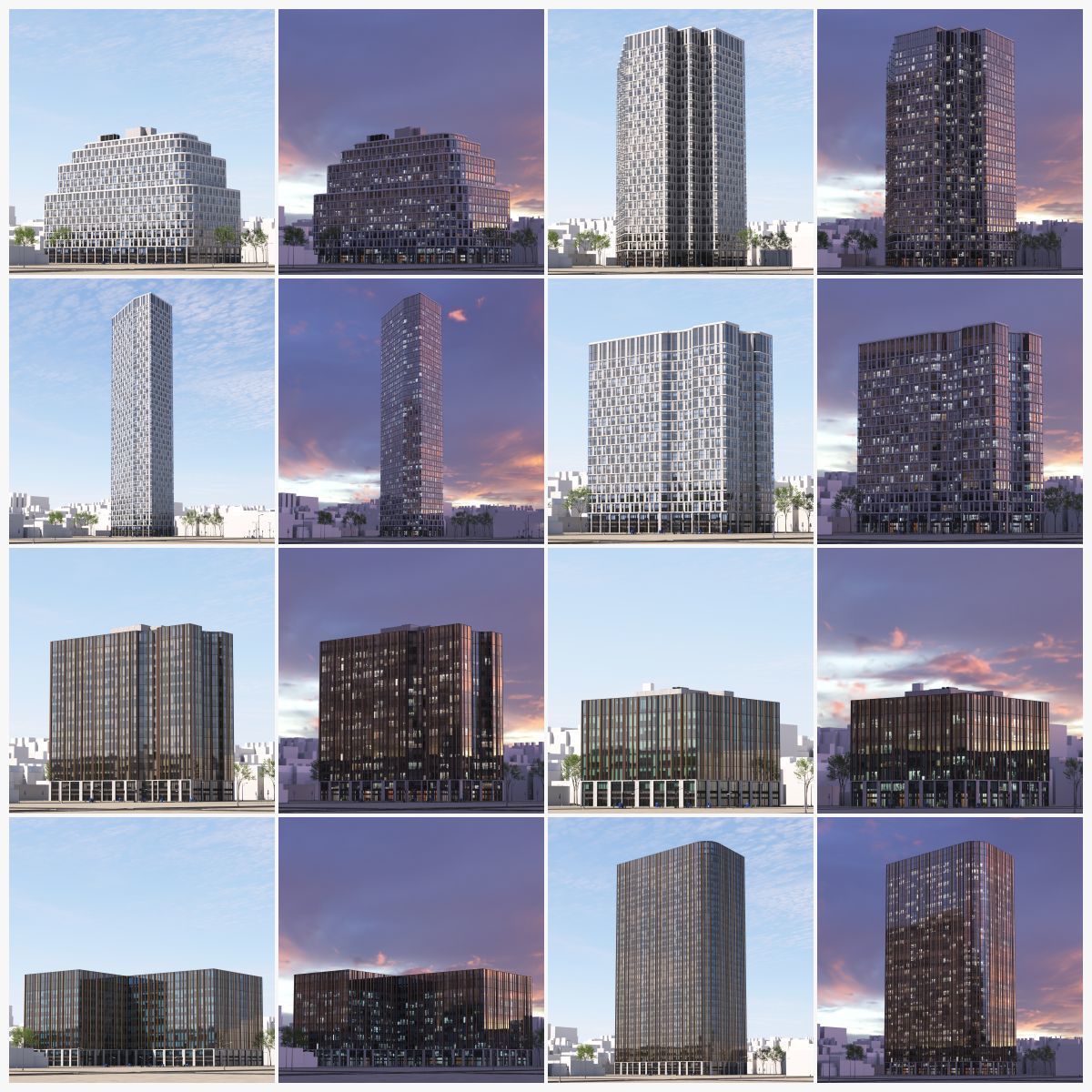 Archmodels vol 271 for 3dsmax - collection of skyscrapers 3D model_12