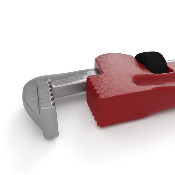 American pipewrench 3D model_3