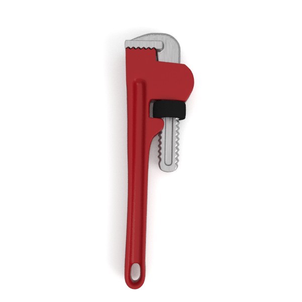 American pipewrench 3D model_1
