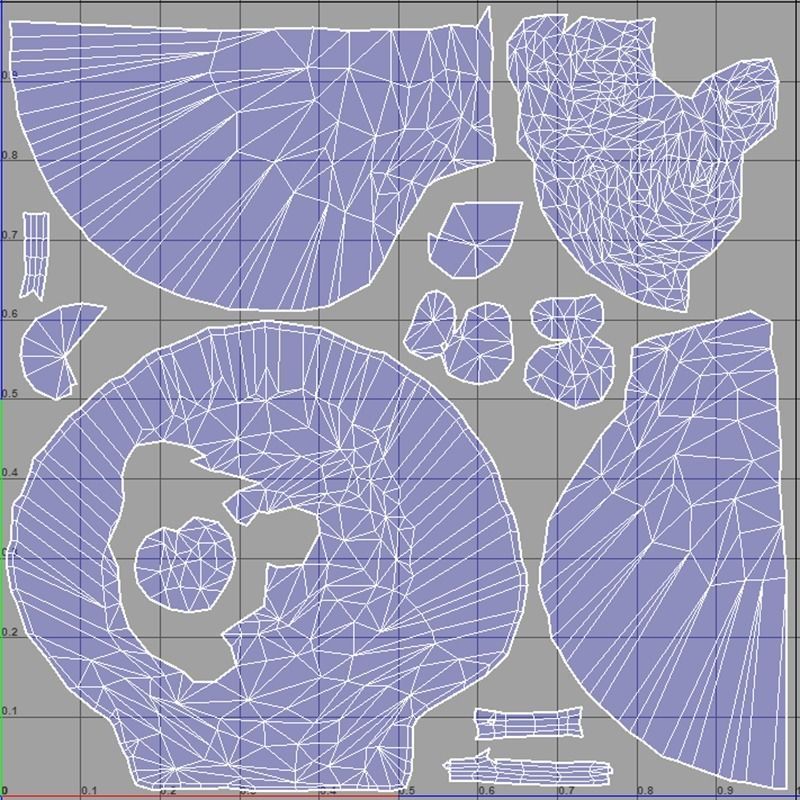 ScallopGrilledButter Low-poly 3D model_7